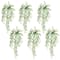 30" UV Resistant Artificial Morning Glory Hanging Plants, 6ct.
